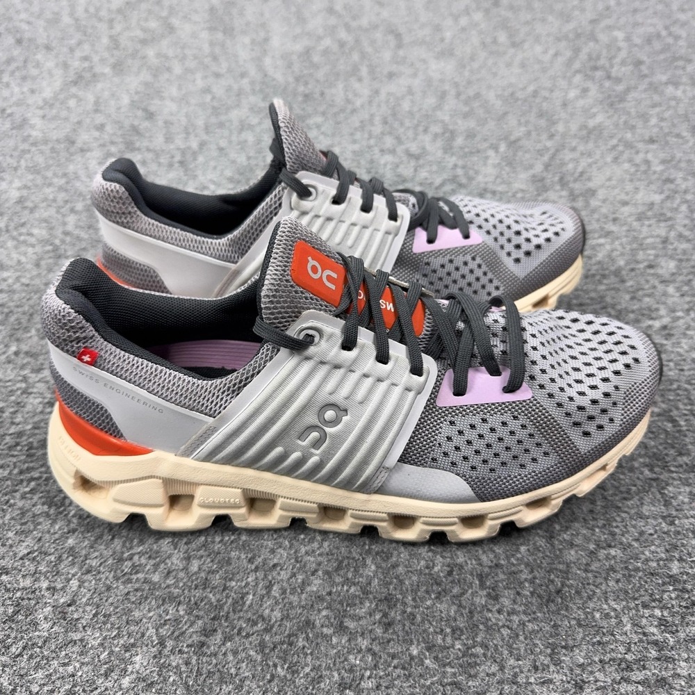 On Cloudswift Shoes Womens Size 7 Gray CloudTec Running Sneakers Athletic